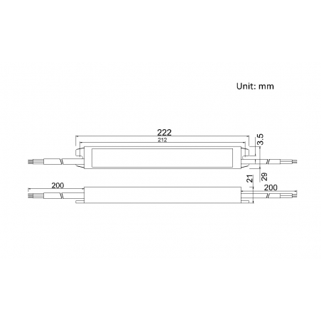 Scharfer SCH-18-24 - Alimentatore Trasformatore LED Power Supply